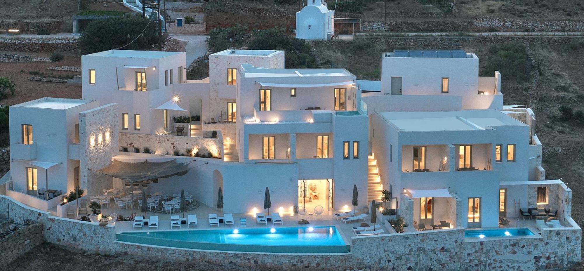 Anemolethe Aparthotel Kímolos Buitenkant foto